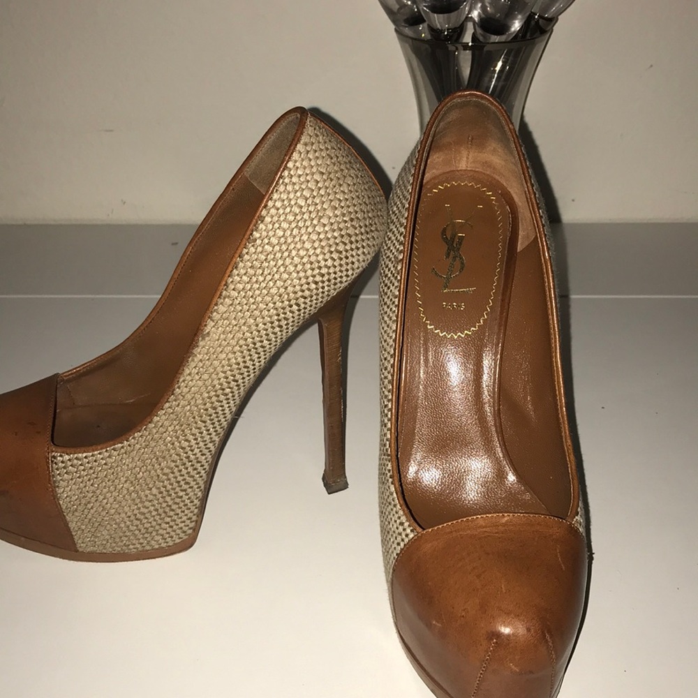 100% Authentic YSL Platform Pump